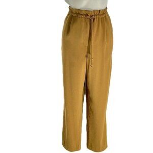 Wilfred Elastic Waist Womens Caramel Pants Size L